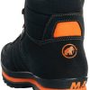 Calzado de montaña Intersport Mammut Yatna II High GTX Menblack/vibrant orange