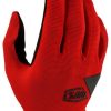 Intersport 100% Ridecamp Gel Gloves (10034) red Guantes de ciclismo