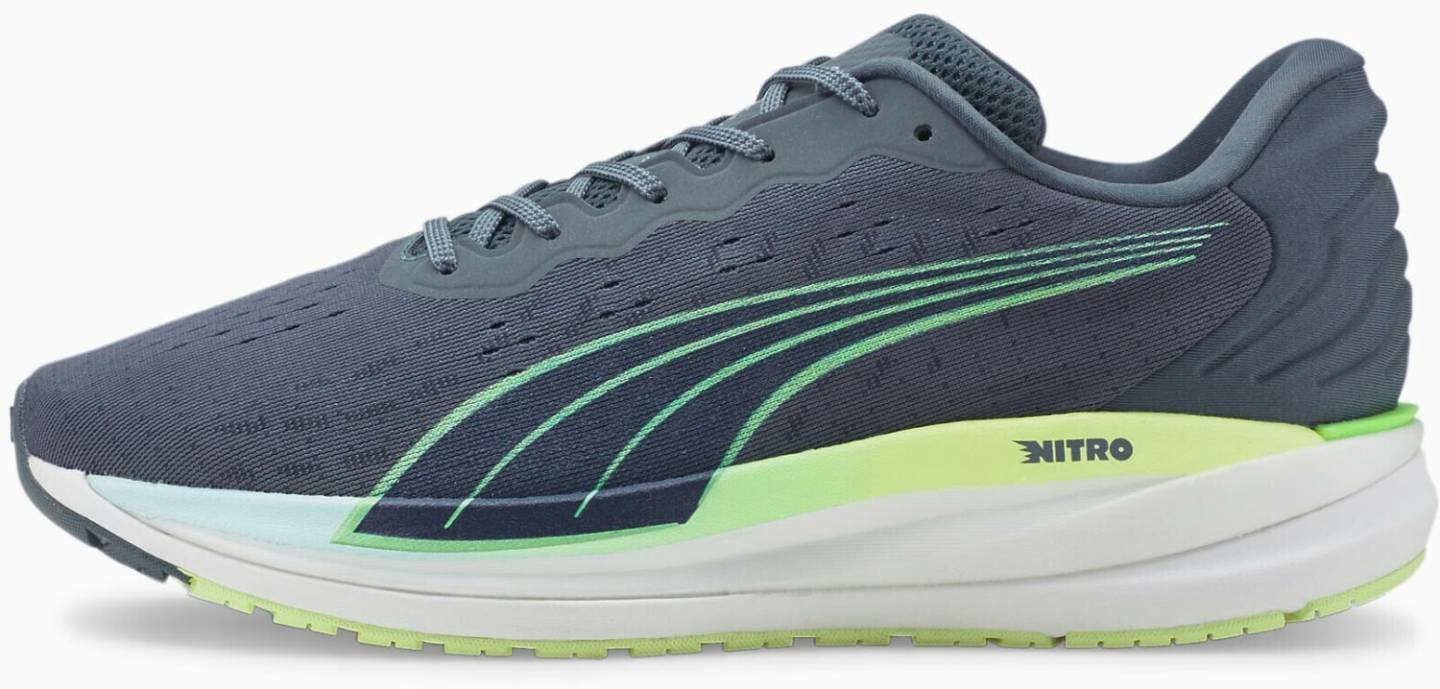 Zapatillas running Intersport Puma Magnify Nitrodark slate/nitro blue/fizzy light gris