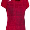 Intersport Joma Elite VIII Short Sleeve T-shirt Kids (101929100JR)(901255600JR) red Camisetas de fútbol