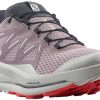 Zapatillas running Intersport Salomon Pulsar Trail violet Women