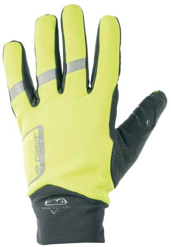 Intersport Gist Way Long Gloves Men (5494 1607 E22A01)(5494 1607 E22A24) yellow Guantes de ciclismo