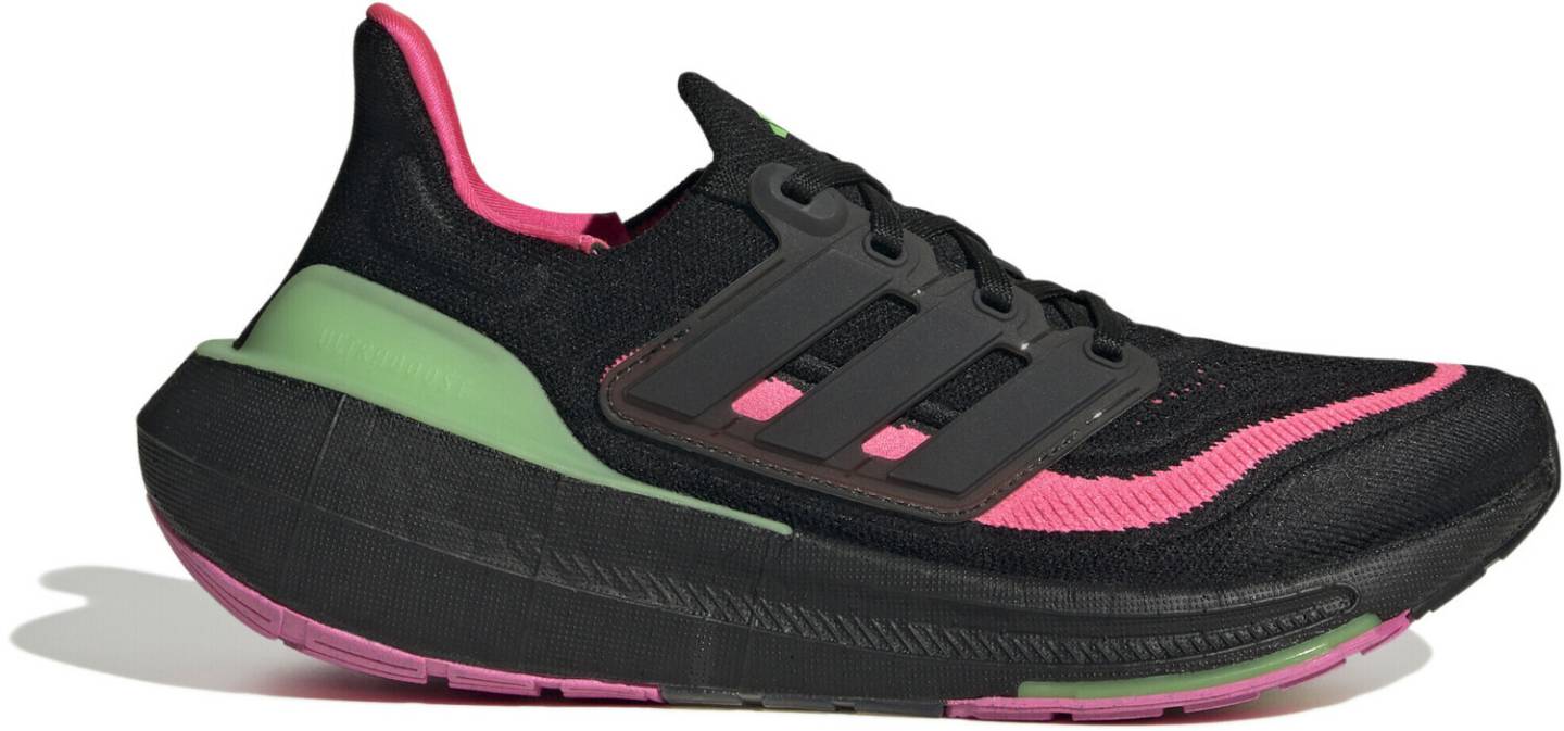 Zapatillas running Intersport Adidas Ultraboost Light Womencore black/core black/lucid lime negro