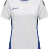 Camisetas de fútbol Intersport Hummel Authentic Poly Jersey S/S Women (204921)white (204921-9368)