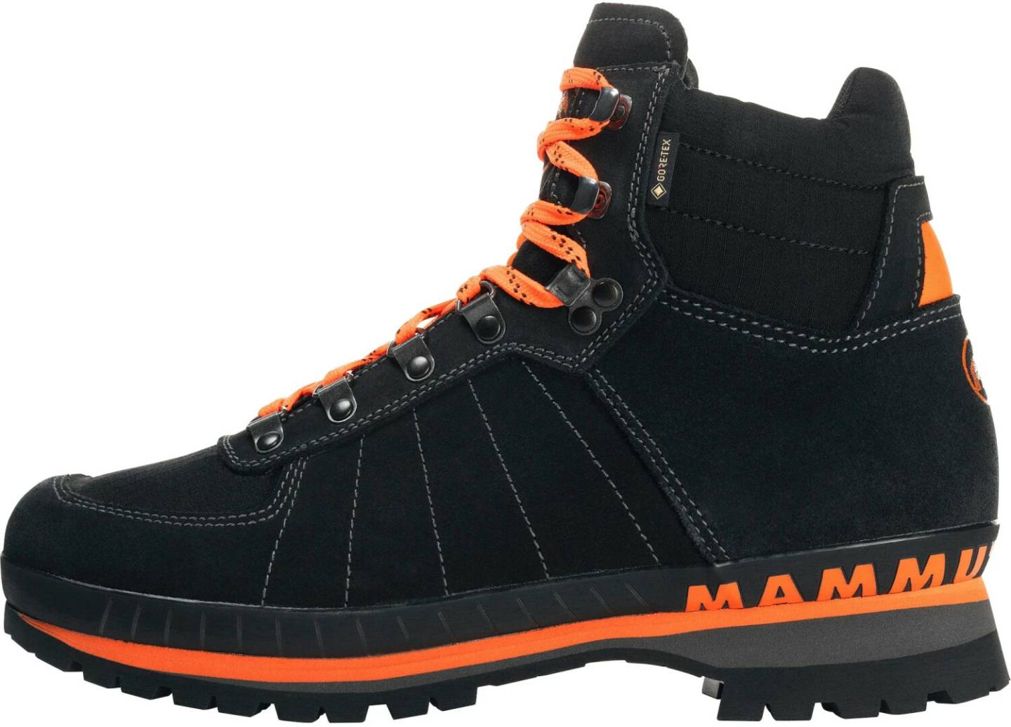 Calzado de montaña Intersport Mammut Yatna II High GTX Menblack/vibrant orange