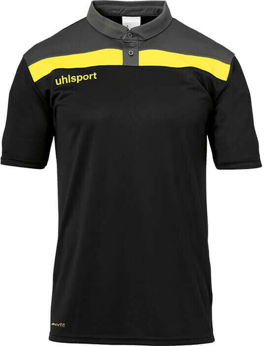 Intersport Uhlsport Offense 23 Poloshirt Schwarz Grau F23 Camisetas de fútbol