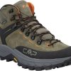 Calzado de montaña Intersport CMP Tytanus Mid WP Hiking Shoes black