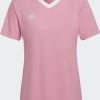 Intersport Adidas Entrada 22 Trikot Womensemi pink glow Camisetas de fútbol