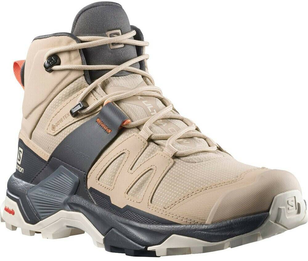 Intersport Salomon X Ultra 4 Mid GTX Womenmagnet persimon beige Calzado de montaña