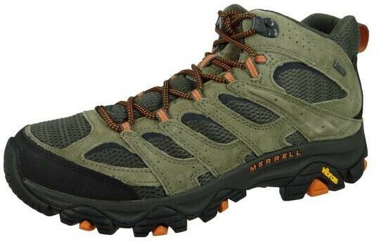 Calzado de montaña Intersport Merrell Moab 3 Mid GTXolive/gum verde