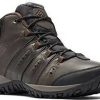 Calzado de montaña Intersport Columbia Woodburn II Chukka WP Omni-Heat waterproof hiking shoes brown