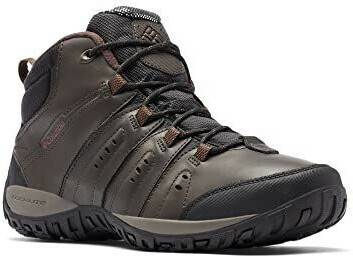 Calzado de montaña Intersport Columbia Woodburn II Chukka WP Omni-Heat waterproof hiking shoes brown