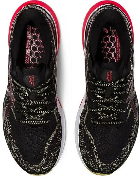 Intersport Asics Gel-Kayano 29 MenGel-Kajano black/electric red negro Zapatillas running