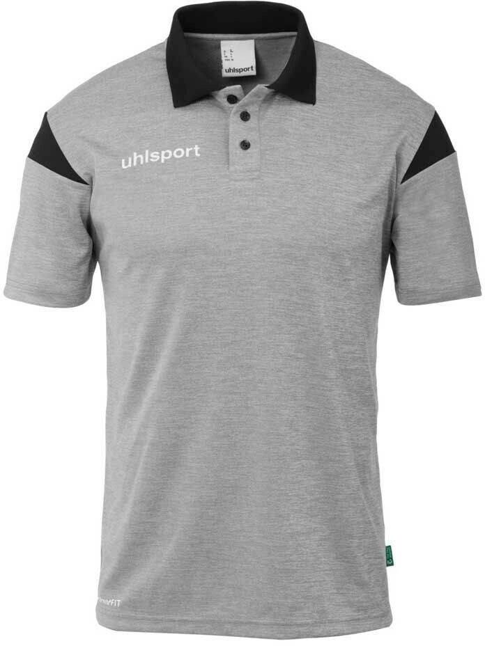 Intersport Uhlsport Squad 27 Short Sleeve Polo (1002259)(100225931) grey Camisetas de fútbol