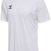 Intersport Hummel Hmlessential Jersey S/S (224541)(224541-9001) beige/white Camisetas de fútbol