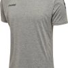 Camisetas de fútbol Intersport Hummel Authentic Kids Poly Jersey S/S (204920)grey (204920-2006)