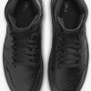 Zapatillas de baloncesto Intersport Nike Air Jordan 1 (554724)black/black/black (554724-093)