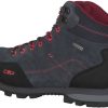 Calzado de montaña Intersport CMP Alcor Mid Trekking Wp Women (39Q4906)(39Q4906-U901) black