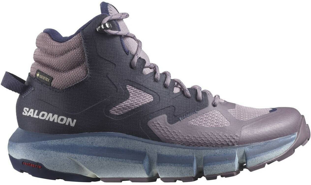 Calzado de montaña Intersport Salomon Predict Hike Mid GTX Womenquail/night sky/astral aura