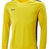 Intersport Mitre Charge LS Shirt Match Day (3943103)(3944186) yellow black Camisetas de fútbol