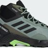 Calzado de montaña Intersport Adidas Eastrail 2.0 Mid RAIN.RDYsilver green/core black/green spark