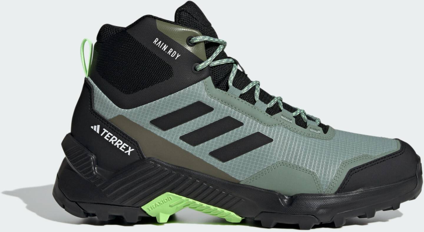 Calzado de montaña Intersport Adidas Eastrail 2.0 Mid RAIN.RDYsilver green/core black/green spark