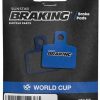 Accesorios para frenos de bicicleta Intersport Braking Race World Cup Formula Cura 4 Sintered Disc Brake Pads Durchsichtig