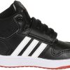 Intersport Adidas Hoops 2.0 Mid Core Black/Cloud White/Vivid Red Kids Zapatillas de baloncesto