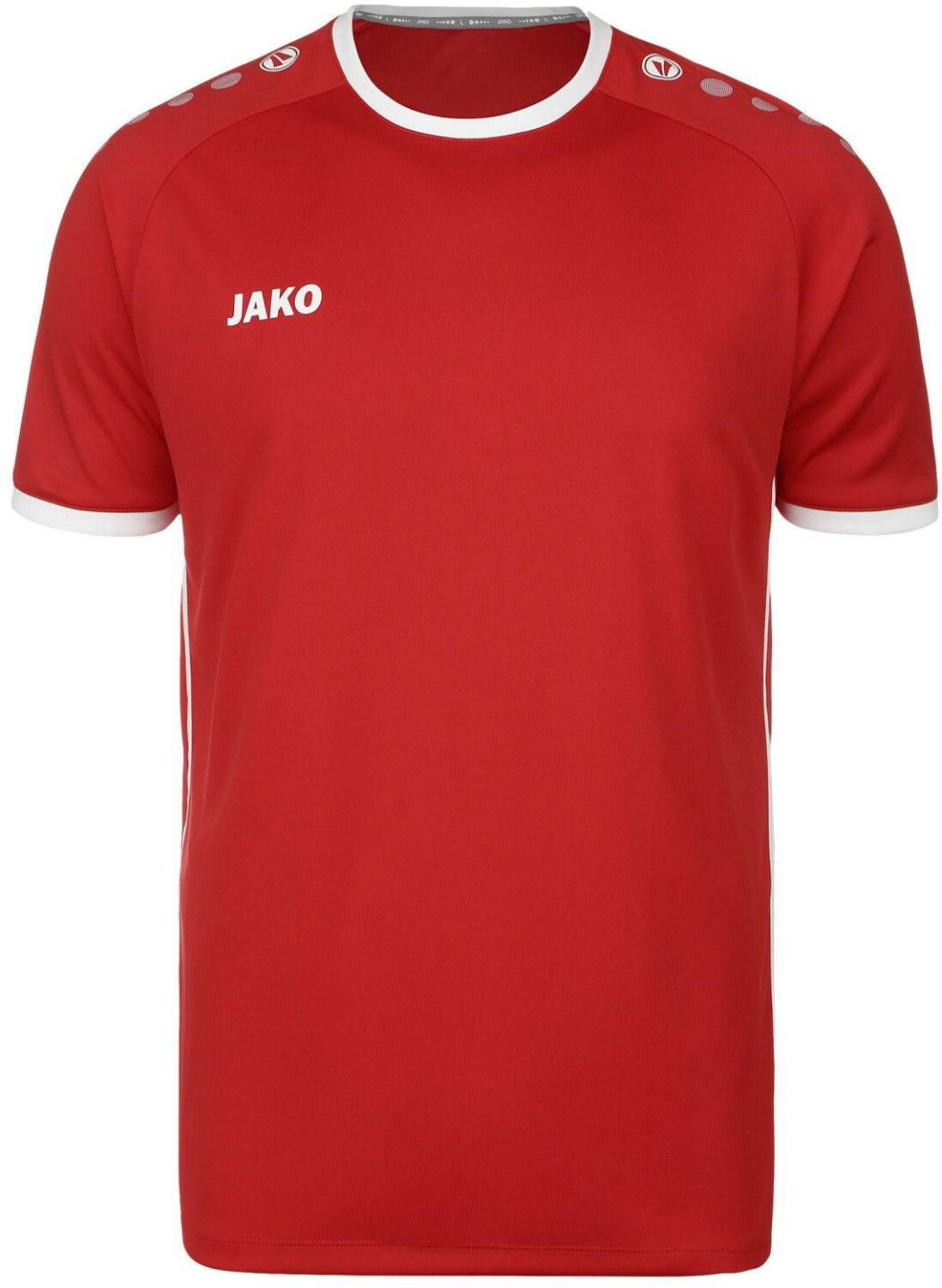 Intersport JAKO Primera shortsleeves Shirt Men (4212)sport red Camisetas de fútbol