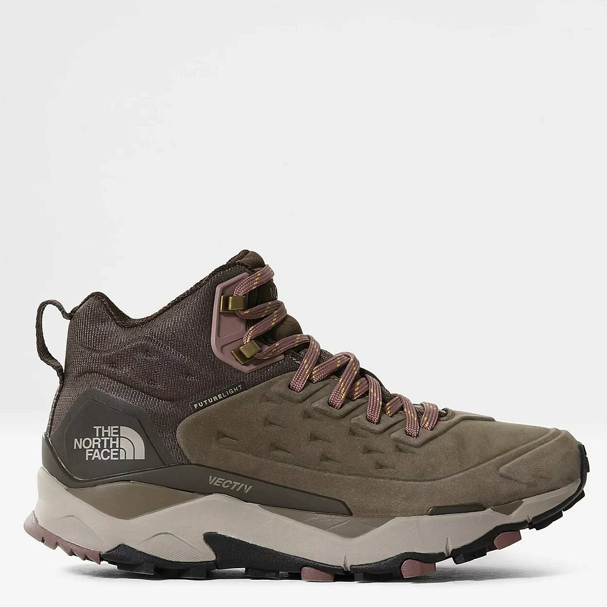 Intersport The North Face Vectiv Exploris Mid Futurelight Leather Womenbipartisan brown/coffee brown marrón Calzado de montaña