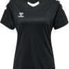 Intersport Hummel Core Xk Poly Jersey S/S Woman (211457)black 2001 Camisetas de fútbol