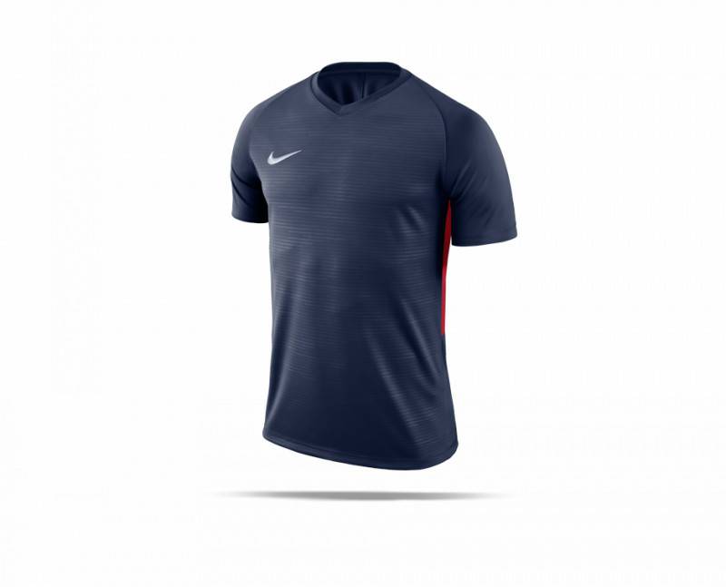 Intersport Nike Tiempo Premier Shirt short sleeve (894230)(894230-410) blue Camisetas de fútbol