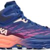 Zapatillas running Intersport Hoka Speedgoat 5 Mid GORE-TEX Women bellwether blue/camellia