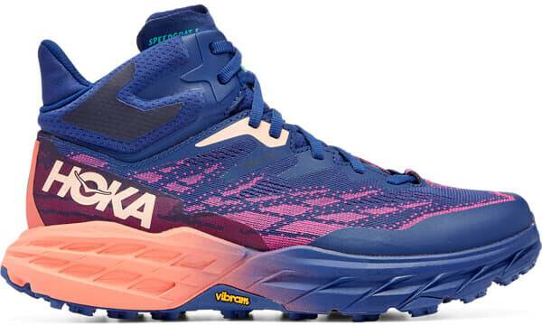 Zapatillas running Intersport Hoka Speedgoat 5 Mid GORE-TEX Women bellwether blue/camellia