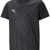 Camisetas de fútbol Intersport Puma Teamultimate junior jersey (705656)(705656-03) black