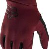 Guantes de ciclismo Intersport Fox Ranger Fire GloveDark Maroon