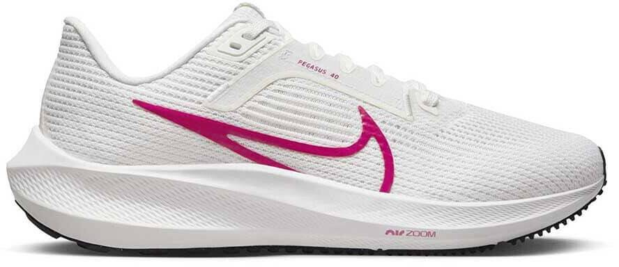 Intersport Nike Pegasus 40 Women (DV3854)(FV0984-100) white/pink/white blanco Zapatillas running