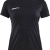 Intersport Craft Squad Jersey Solid Women (1905566)(1905566-9999) black Camisetas de fútbol