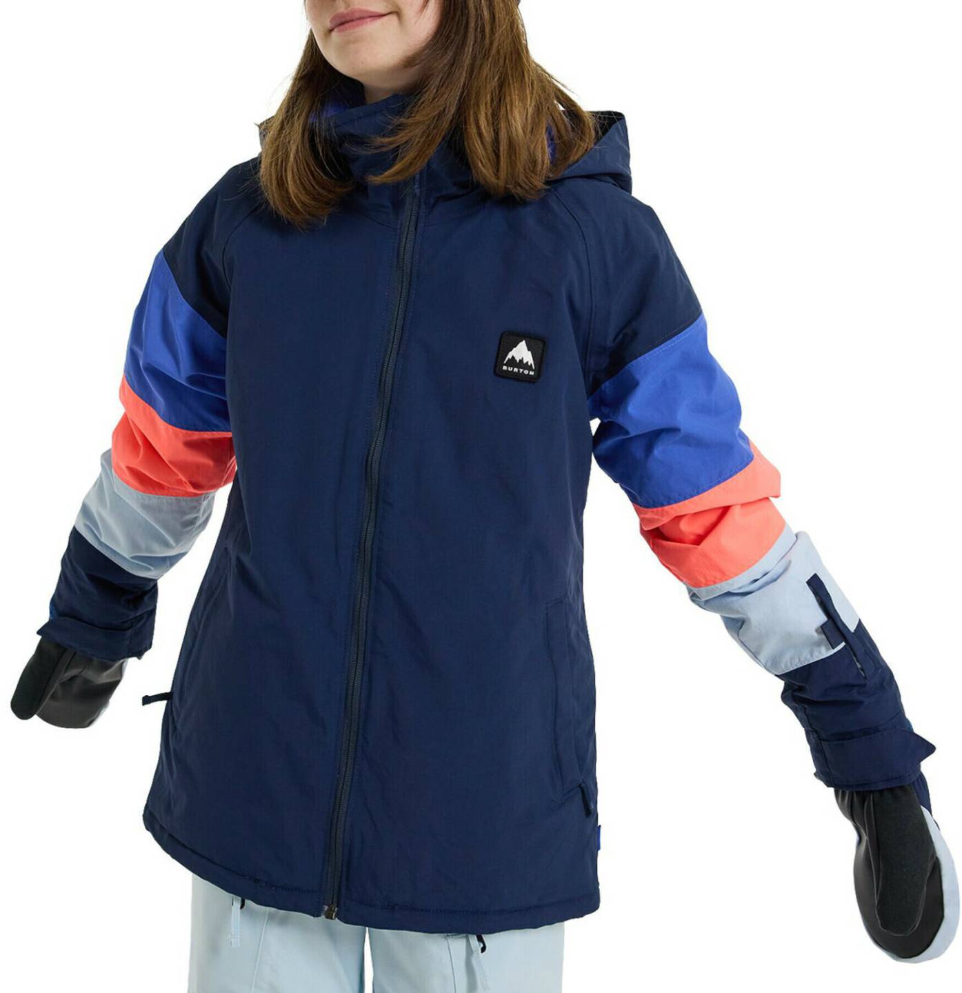 Ropa de esquí Intersport Burton Girls Hart Jacketdress blue