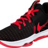 Intersport Nike LeBron Witness 5black/university red/white/bright crimson Zapatillas de baloncesto