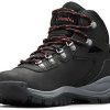 Calzado de montaña Intersport Columbia Newton Ridge Plus Wide Hiking black poppy red