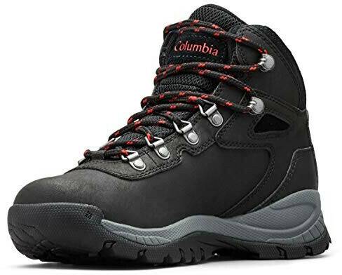 Calzado de montaña Intersport Columbia Newton Ridge Plus Wide Hiking black poppy red