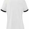 Intersport Erima Mantua jersey womenwhite/black Camisetas de fútbol