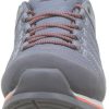 Calzado de montaña Intersport Jack Wolfskin Scrambler Lite Texapore Low Wpebble grey/orange coral