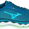 Zapatillas running Intersport Mizuno Wave Sky 5 (J1GC2102)(J1GC2102-26) moroccan blue/peacock/GGeck azul