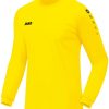 Intersport JAKO Team Shirt long sleeve (4333)(4333-03) yellow Camisetas de fútbol