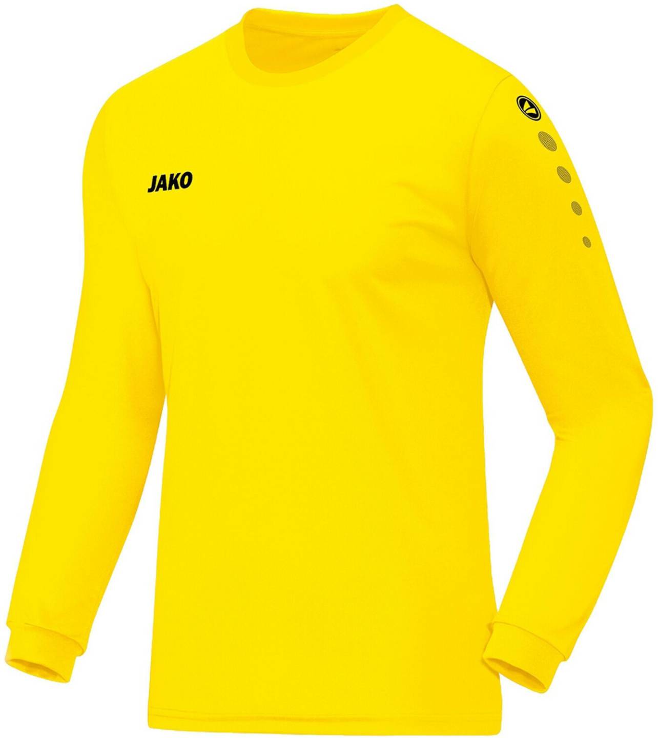 Intersport JAKO Team Shirt long sleeve (4333)(4333-03) yellow Camisetas de fútbol