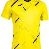 Camisetas de fútbol Intersport Joma Tiger III Short Sleeve T-shirt (101903041)(101903901) yellow