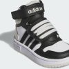 Intersport Adidas Hoops Mid 3 Infant Trainers white black Zapatillas de baloncesto