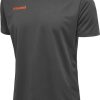 Intersport Hummel Authentic Kids Poly Jersey S/S (204920)grey (204920-1525) Camisetas de fútbol